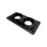 Baer Brakes Mopar 1in Bore Remaster 4-Bolt Right Port Master Cylinder Assembly - Black thumbnail 1