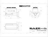 Baer Brakes Mopar 1in Bore Remaster 4-Bolt Right Port Master Cylinder Assembly - Black thumbnail 5