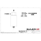 Baer Brakes Residual Valve - 10LB, 3/8 IFF Fittings thumbnail 3