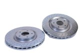 Baer Brakes 06-13 Chevrolet Corvette Claw Performance Rear Rotors thumbnail 1