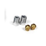 Baer Brakes Mopar 1-1/8in Bore Remaster 4-Bolt Left Port Master Cylinder Assembly - Gray thumbnail 5