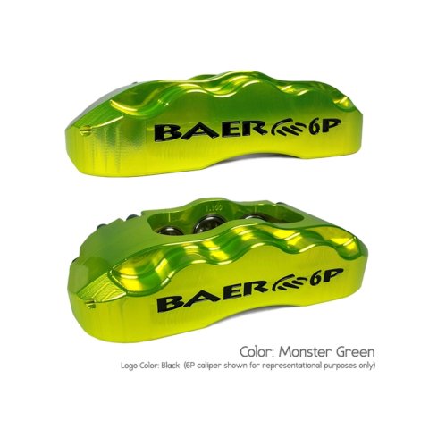 Baer Brakes 03-15 Cadillac Escalade ESV 15in Extreme+ Front SDZ Brake Kit - Monster Green thumbnail 4