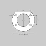 Baer Brakes 13in Pro+ Rear SDZ Brake Kit - Grabber Blue thumbnail 4