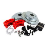 Baer Brakes 20-25 Jeep Gladiator 13in SS4 Rear SZ Brake Kit - Fire Red thumbnail 1