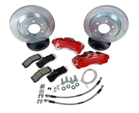 Baer Brakes 24-25 Toyota Tacoma 13.5in 6T Front SZ Brake Kit - Fire Red