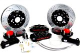 Baer Brakes 65-66 Ford Mustang 13in Pro+ Front Brake Kit-Black- thumbnail 1