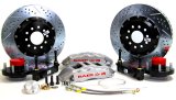 Baer Brakes 65-66 Ford Mustang 14in Extreme+ Front Brake Kit-Silver- thumbnail 1