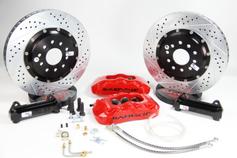 Baer Brakes 65-82 Chevrolet Corvette 13in Pro+ Rear SDZ Brake Kit - Grabber Blue