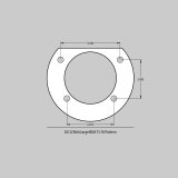 Baer Brakes 71-76 Buick LeSabre 12in SS4 Rear SDZ Brake Kit - Silver thumbnail 4