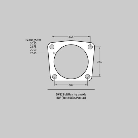 Baer Brakes 73-77 Buick Century 13in Pro+ Rear SDZ Brake Kit - Black thumbnail 4
