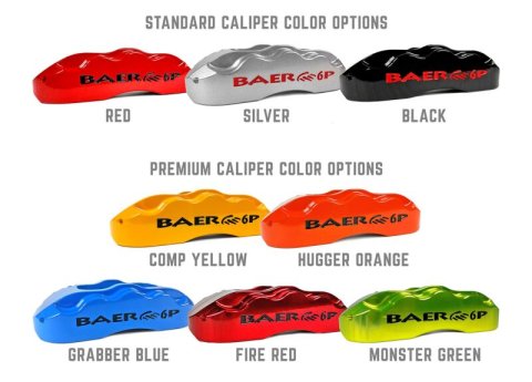 Baer Brakes 73-77 Buick Century 13in Pro+ Rear SDZ Brake Kit - Black thumbnail 7