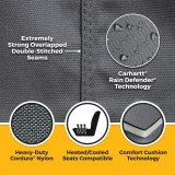 Covercraft 09-26 Ford E-Series Custom Carhartt Super Dux PrecisionFit Seat Covers - Charcoal thumbnail 5