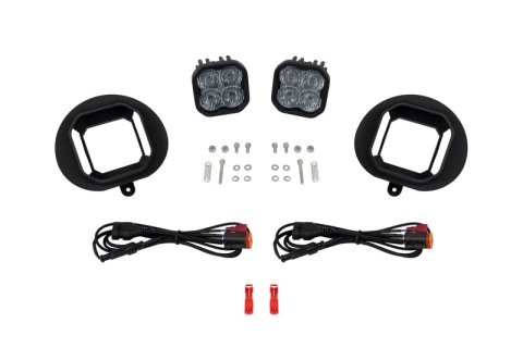 Diode Dynamics 02-08 Dodge Ram 1500/2500/3500 SS3 Fog Light Kit - White Max