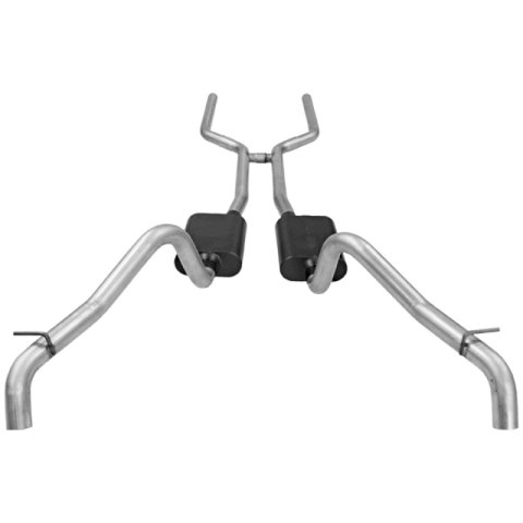 Flowmaster 67-68 GM F-BODY 2.5 in. American Thunder Crossmember-Back Exhaust System thumbnail 3