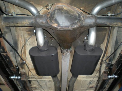 Flowmaster 67-68 GM F-BODY 2.5 in. American Thunder Crossmember-Back Exhaust System thumbnail 8