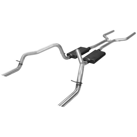 Flowmaster 70-74 Camaro/Firebird American Thunder Crossmember-Back Exhaust System thumbnail 2