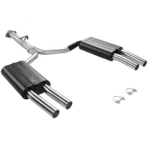 Flowmaster 86-90 Chevrolet Corvette 5.7L Force II Cat-Back Cat-Back Exhaust System thumbnail 1