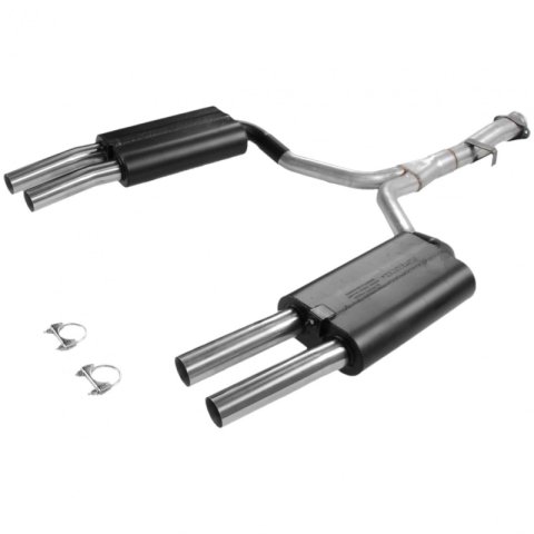 Flowmaster 86-90 Chevrolet Corvette 5.7L Force II Cat-Back Cat-Back Exhaust System thumbnail 2