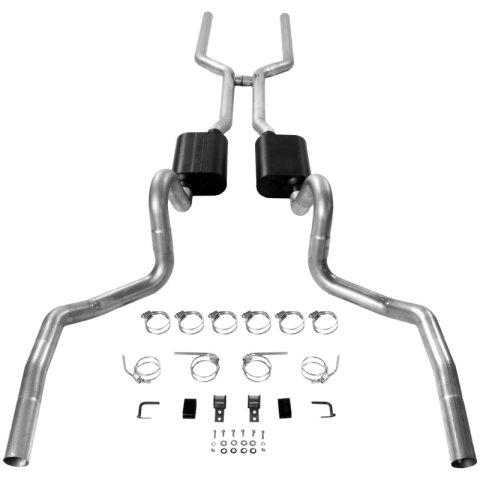 Flowmaster 68-72 GM A-BODY 3.0in. American Thunder Crossmember-Back Exhaust System thumbnail 2