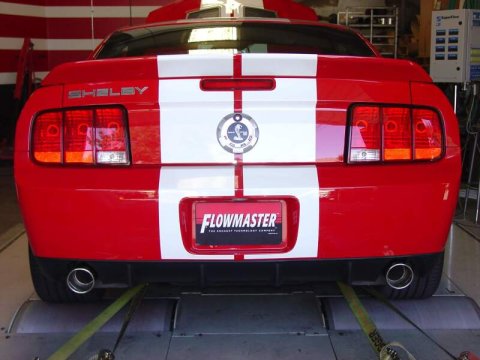 Flowmaster 05-10 Mustang GT 4.6L Force II Axle-Back Exhaust System thumbnail 1