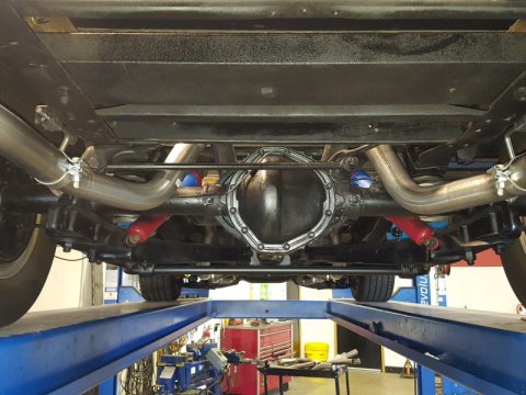 Flowmaster 67-72 GM C10/C15 American Thunder Crossmember-Back Exhaust System thumbnail 7