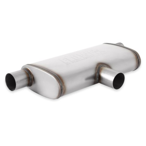 Flowmaster 2.50 IN(S)/OUT(D) FlowFX OVAL 4X9X18 Muffler thumbnail 1