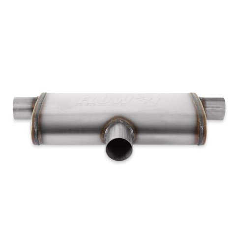 Flowmaster 2.50 IN(S)/OUT(D) FlowFX OVAL 4X9X18 Muffler thumbnail 4