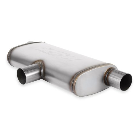 Flowmaster 2.50 IN(S)/OUT(D) FlowFX OVAL 4X9X18 Muffler thumbnail 7