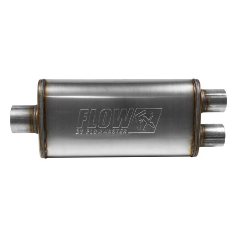 Flowmaster 3in.IN(C)/2.5in.OUT(D) 4x9x18 FlowFX Muffler thumbnail 3