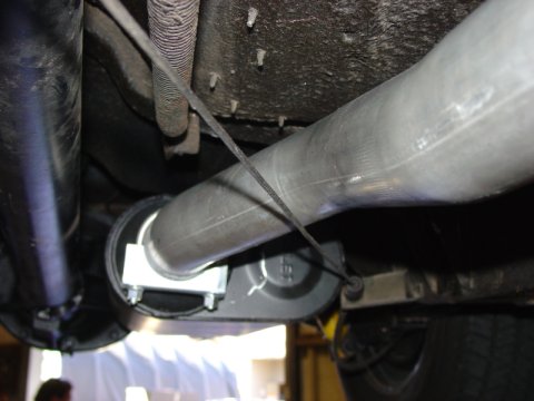 Flowmaster 55-57 Chevrolet 2.5in. American Thunder SS Crossmember-Back Exhaust System thumbnail 1