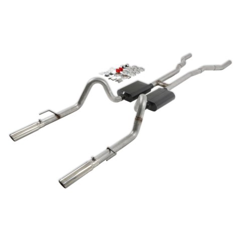 Flowmaster 67-70 Mustang American Thunder THRU VALANCE SS Crossmember-Back Exhaust System thumbnail 2
