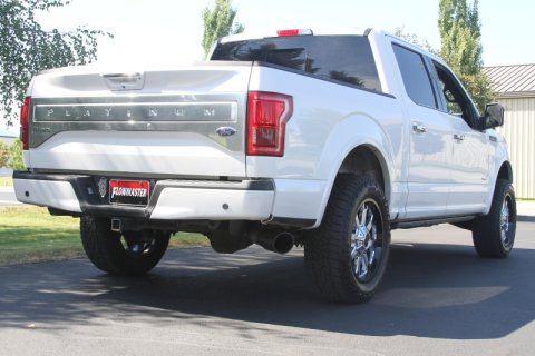 Flowmaster 15-20 F150 2.7L/3.5L 4in. Outlaw SS Cat-Back Exhaust System thumbnail 2