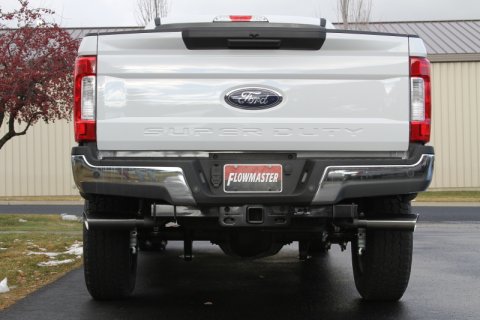 Flowmaster 17-25 Supe Duty 6.2L/6.8L/7.3L Force II Cat-Back Dual Exhaust System thumbnail 1