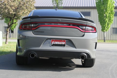 Flowmaster 17-23 Dodge Charger 5.7L Outlaw Exhaust System - Standard Tips thumbnail 1