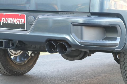 Flowmaster 19-25 GM 1500 5.3L American Thunder Cat-Back Exhaust System - Quad Tips thumbnail 3