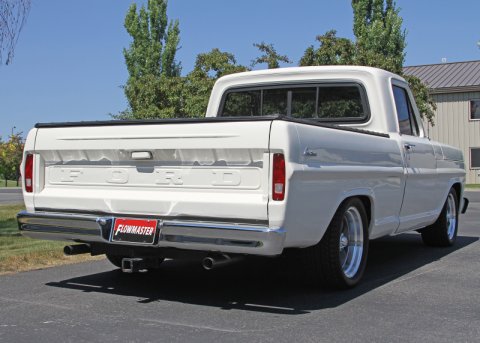 Flowmaster 67-72 Ford F100 American Thunder Exhaust System - (w/o Side Tank) thumbnail 2
