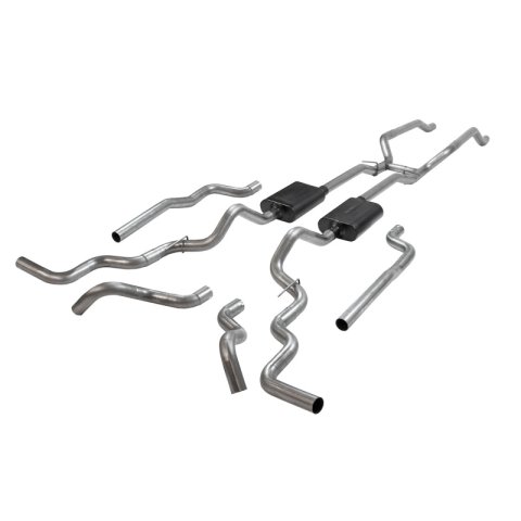 Flowmaster 67-72 GM Truck 4WD American Thunder Crossmember-Back Exhaust System thumbnail 1
