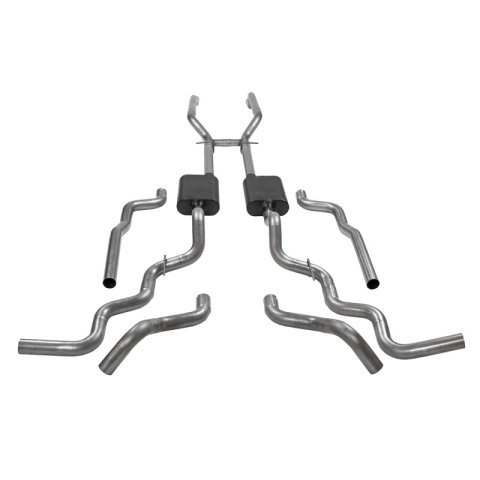 Flowmaster 67-72 GM Truck 4WD American Thunder Crossmember-Back Exhaust System thumbnail 4