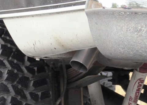 Flowmaster 67-72 GM Truck 4WD American Thunder Crossmember-Back Exhaust System thumbnail 7