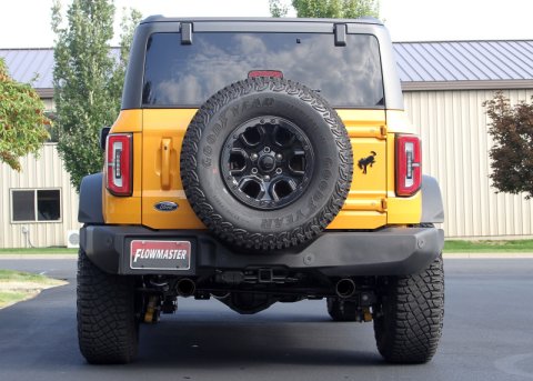 Flowmaster 21-25 Ford Bronco 2.3/2.7L Outlaw Axle-Back Exhaust System thumbnail 9