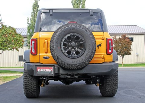 Flowmaster 21-25 Ford Bronco 2.3/2.7L American Thunder Axle-Back Exhaust System thumbnail 7