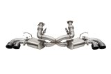 Corsa 20-26 Corvette C8 w/ Factory NPP Cat-Back 4.5in Pro-Series Tips - Black PVD thumbnail 1