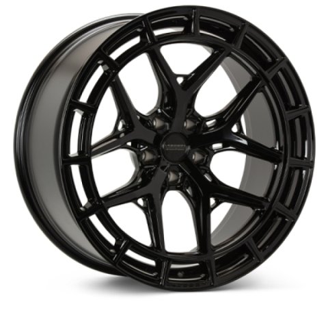 Vossen HFX-1 - 21X10.5 - ET18 - 5X132 - 66.56 - DEEP - GB - GLOSS BLACK