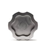 Wehrli 17-26 Ford Super Duty 6.7L Power Stroke Billet Power Steering Reservoir Cap - Clear Anodized thumbnail 5
