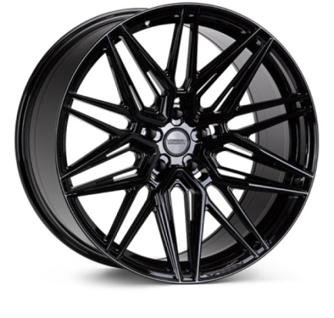 Vossen HF7 - 21x11.5 - ET20 - 5x120 - 72.56 - DEEP - GB - GLOSS BLACK