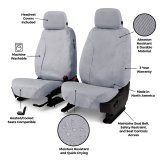 Covercraft 21-26 Hyundai Sonata Polycotton SeatSaver Custom Second Row Seat Covers thumbnail 3