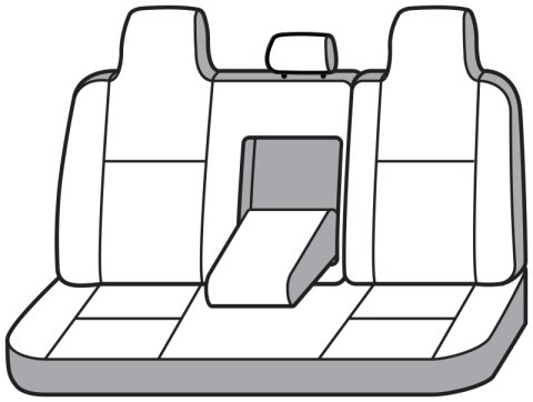 Covercraft 23-26 Toyota Prius Endura Waterproof SeatSaver Custom Second Row Seat Covers thumbnail 6
