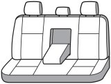 Covercraft 21-25 Lexus ES350 ES300 Polycotton SeatSaver Custom Second Row Seat Covers thumbnail 6