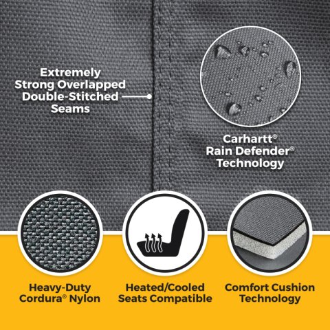 Covercraft 24-26 Toyota Grand Highlander Carhartt Super Dux PrecisionFit Custom Second Row Seat Cvr thumbnail 5