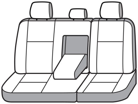 Covercraft 24-26 Toyota Grand Highlander Endura PrecisionFit Custom Second Row Seat Covers thumbnail 7